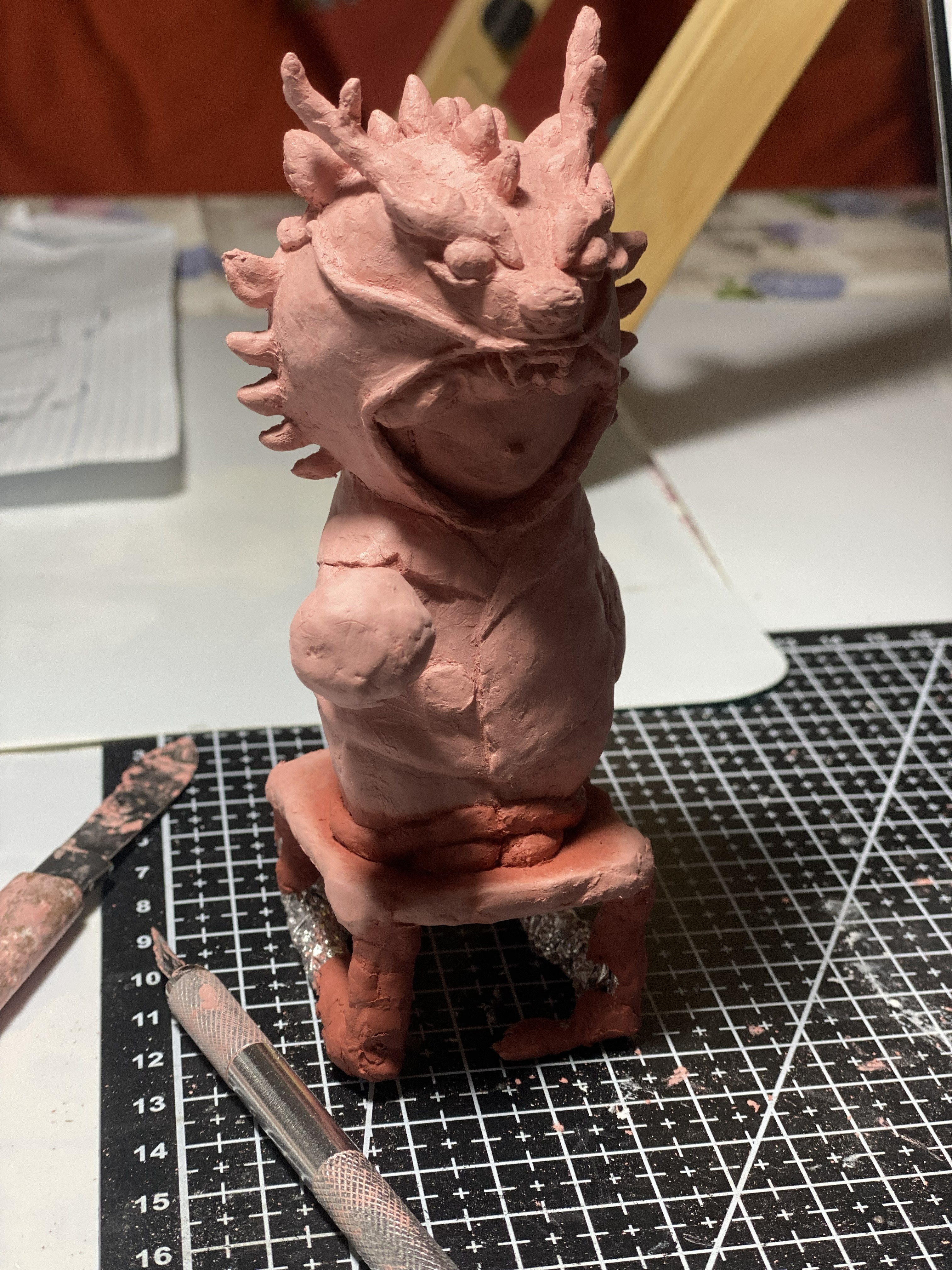 Clay Dragon (2)